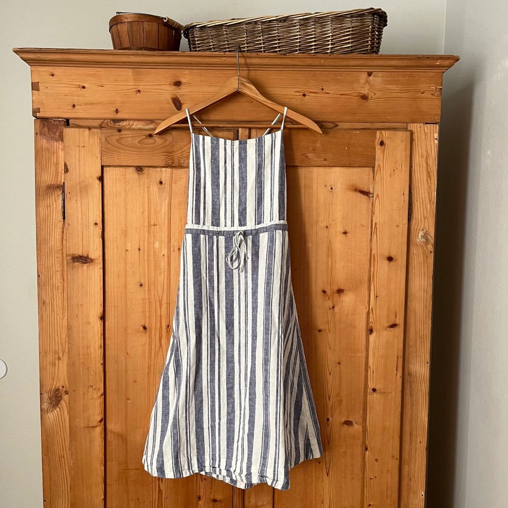 Marine Layer Lily Linen/Cotton Dress